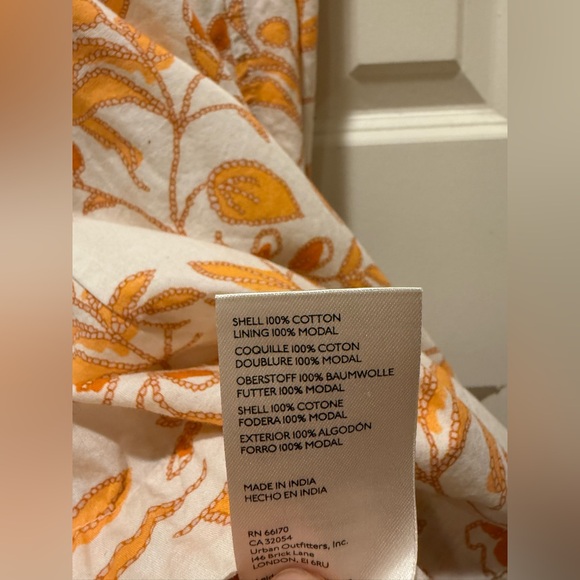 Anthropologie Maeve Sweetheart Mini Floral Dress Yellow, XS - Picture 2 of 13